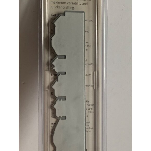 QuicKutz Die Suburban Skyline Border Die Cookie Cutter Emboss - Picture 4 of 16